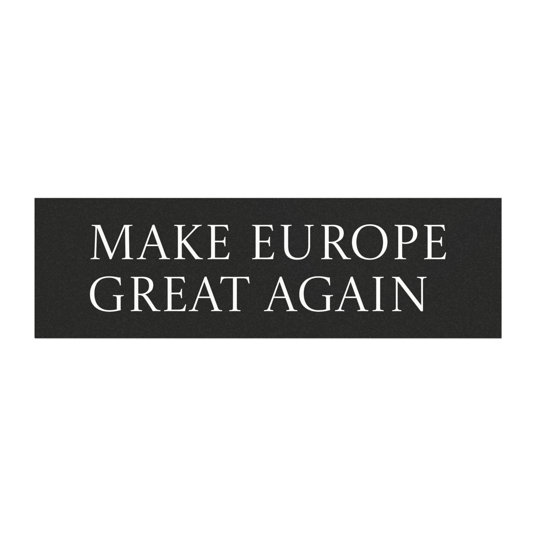 MEGA Car Magnet "Make Europe Great Again"